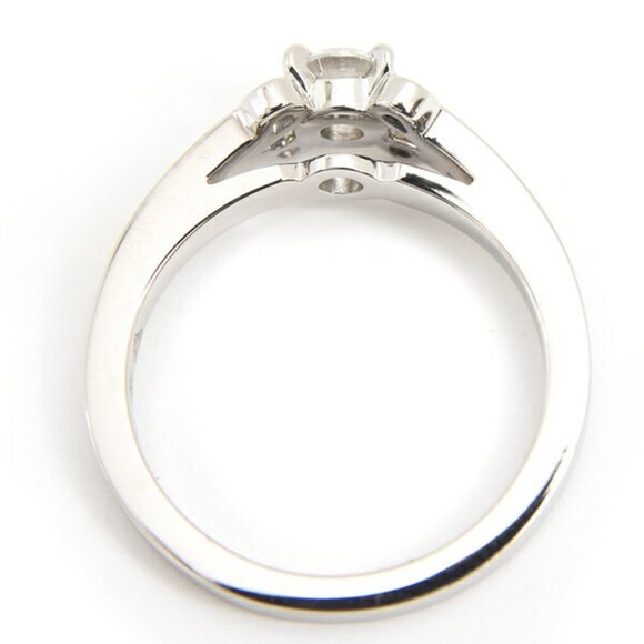 CARTIER Platinum Diamond Ring - Picture 4 of 10